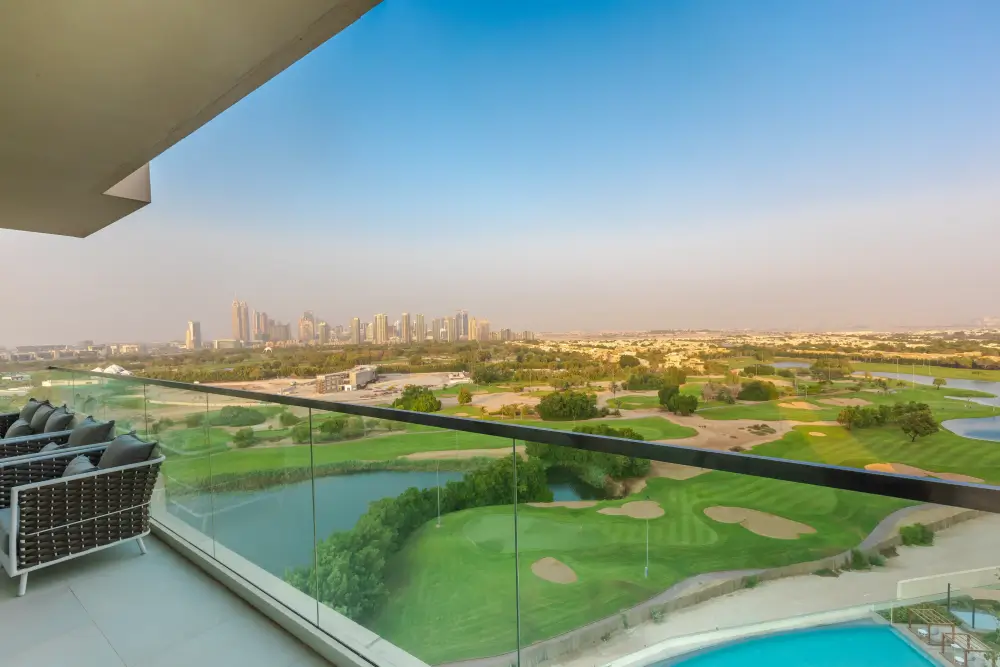 Golf Course View from Apartments